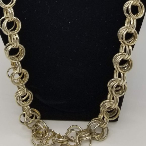 Silver Plated Picenes Necklace - Picture 10 of 11